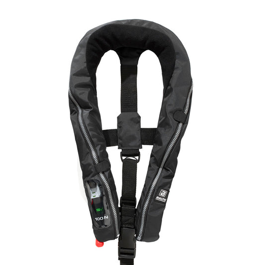 Baltic Compact 100 automatisk oppblåsbar redningsvest svart 30-110kg