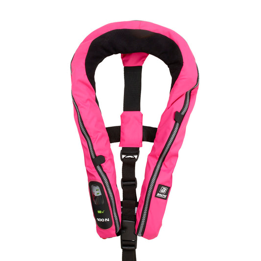 Baltic Compact 100 auto oppblåsbar redningsvest rosa 30-110kg