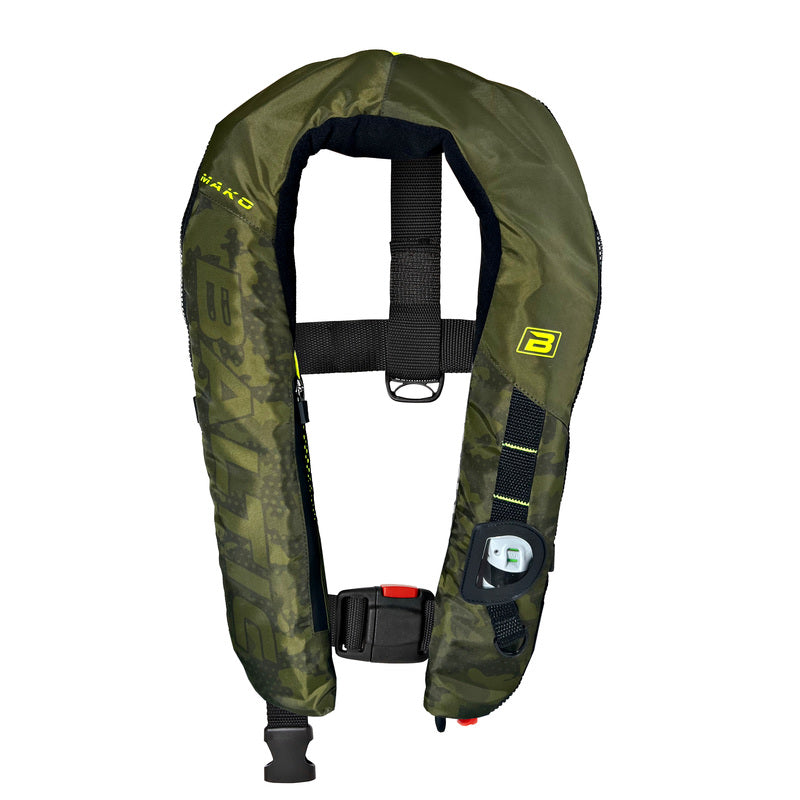 Baltic Mako automatisk oppblåsbar redningsvest grønn 40-150kg