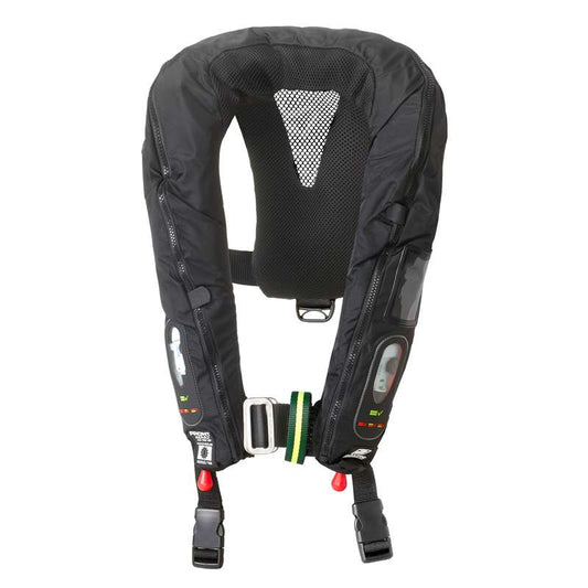 Baltic Legend 305 M.E.D./SOLAS sele oppblåsbar redningsvest svart 43+kg