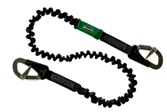 Baltic Elastisk sikkerhetsline 2-krok 2m