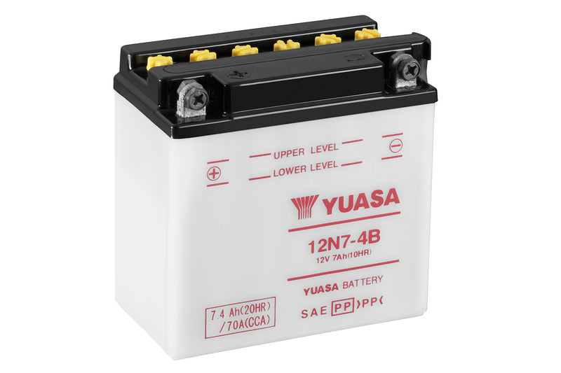 Yuasa Batteri 12N7-4B (dc) ingen syre inkludert (5)