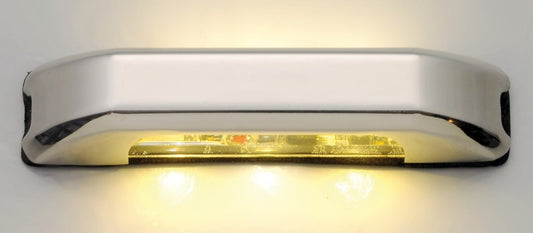 LED courtesy light w/4 + 4 white LEDs