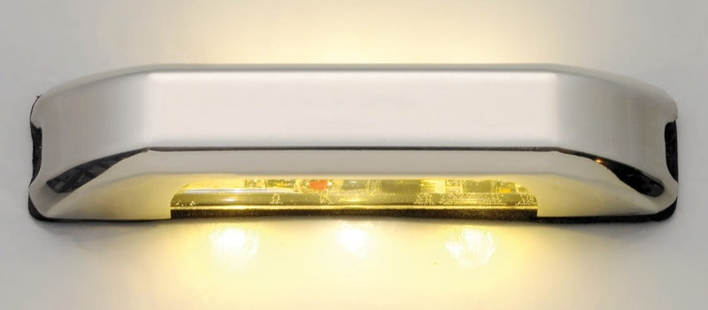 LED courtesy light w/4 + 4 blue LEDs