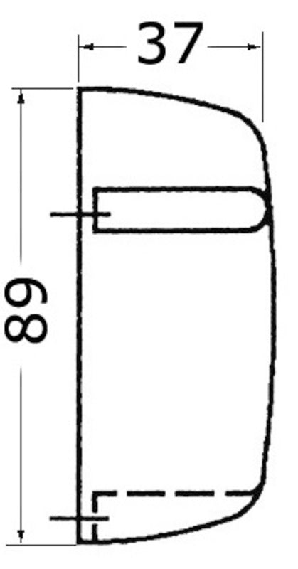 Osculati vanntett LED-lys 12V