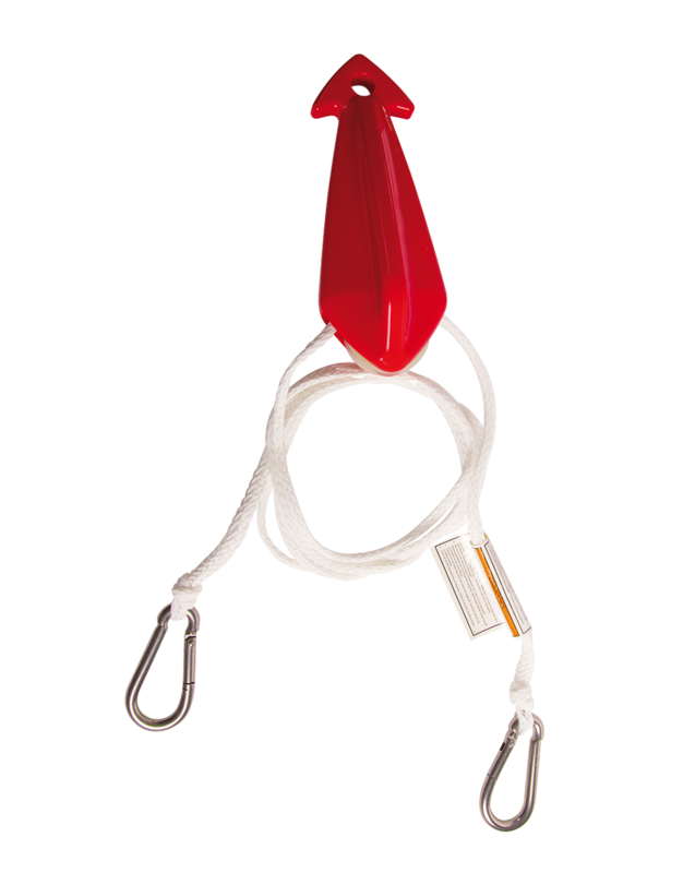 JOBE Tau Fortøyning i rustfritt stål kroker 12ft 1P