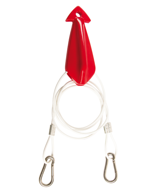 JOBE Kabel Fortøyning i rustfritt stål kroker 8ft 1P