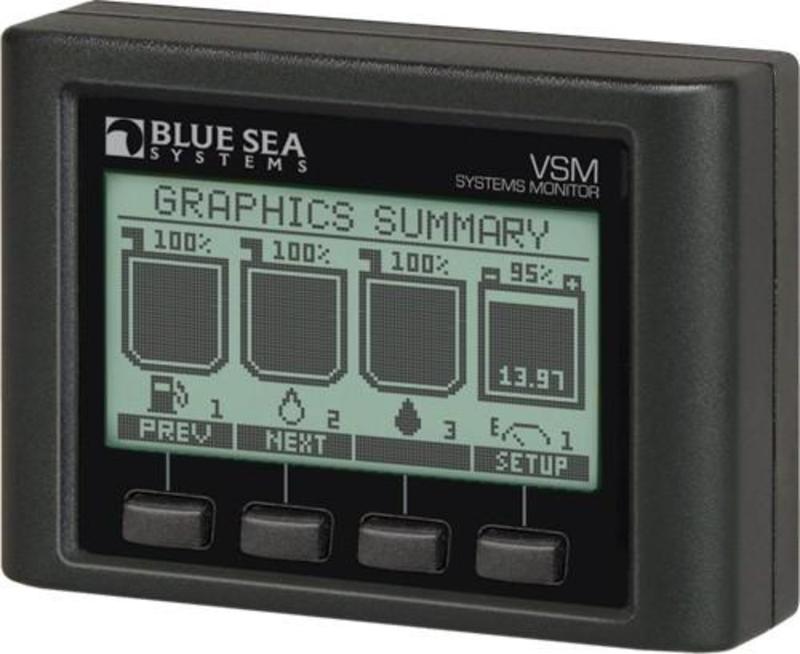 Blue Sea Blue Sea Fartøyssystemmonitor VSM 422