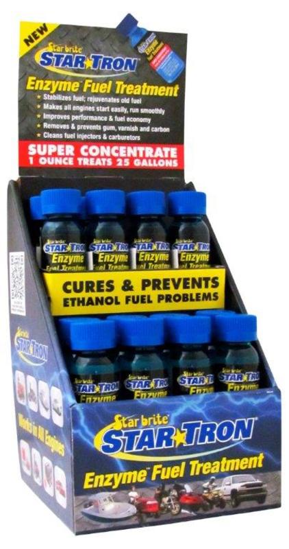 StarTron drivstofftilsetning 30ml, blir 95L. (kjøp 24 og få display)