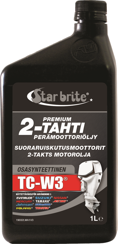 Star brite Premium 2-taktsolje TC-W3 1L