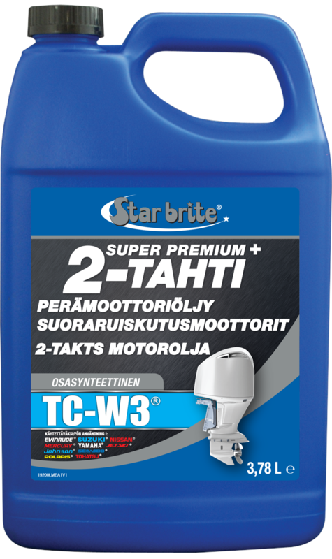 Star brite Super Premium 2-Takts Motorolje TC-W3 - 3,78L