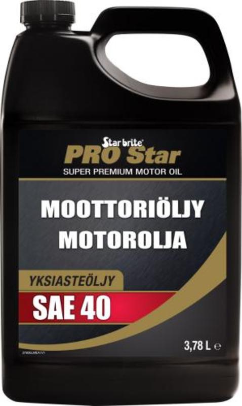 Star brite Pro Star Super Premium Kraftig Motorolje SAE 40 3,78L