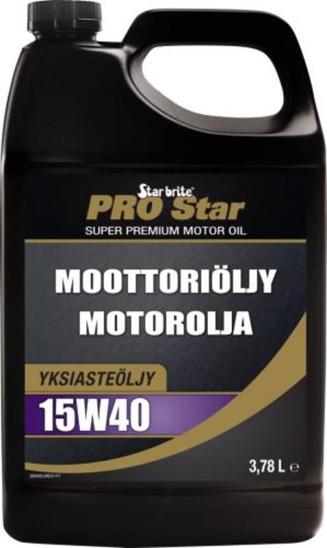 Star brite Pro Star Super Premium Kraftig Motorolje SAE 15W40 3,78L