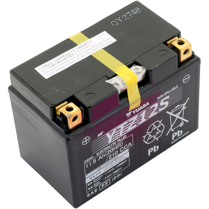 Yuasa Batteri, YTZ12S (wc) fabrikkaktivert (5)