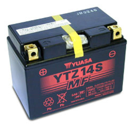 Yuasa Batteri, YTZ14S (wc) fabrikkaktivert (5)
