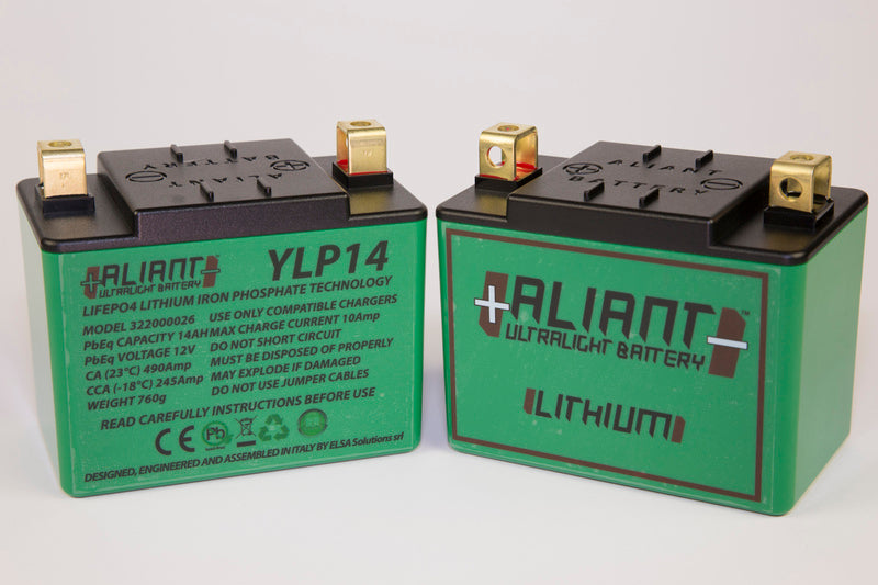 Aliant Ultralight YLP14 litiumbatteri Klar til bruk