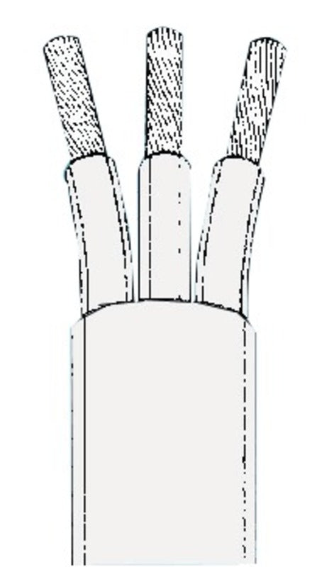 treleder kabel Ø mm 2.5 (rull 50 m)