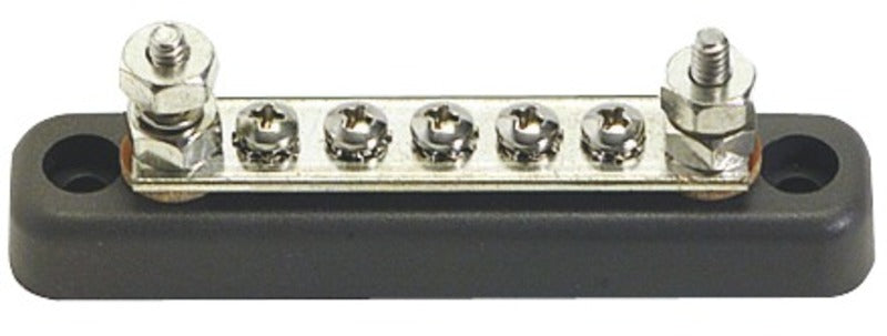 Strømskinne el. terminalbrett 2x5mm - 5x4mm