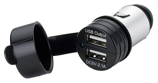 Dobbel USB-plugg