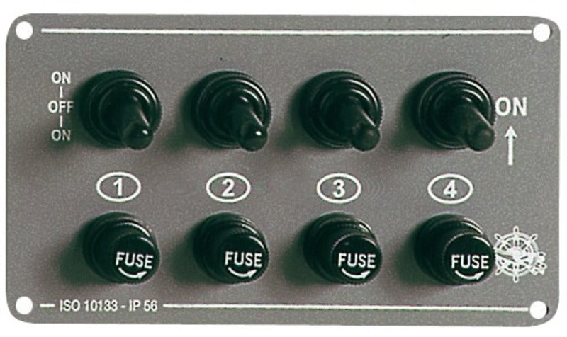 4 bryterpanel