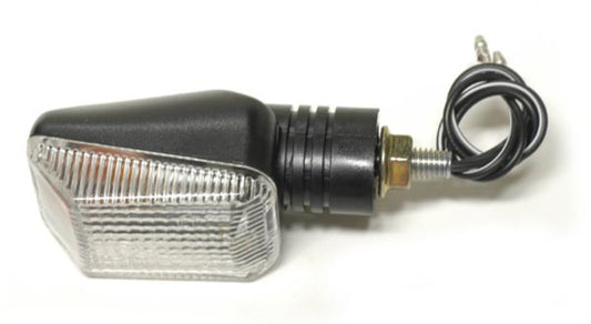 Hyper Mini blinklys, svart/transp, par