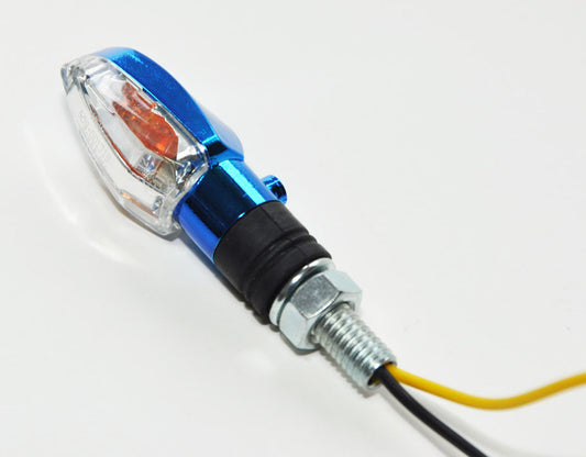 Hyper Blinklys, par Mini Arrow e-godkj. Blå