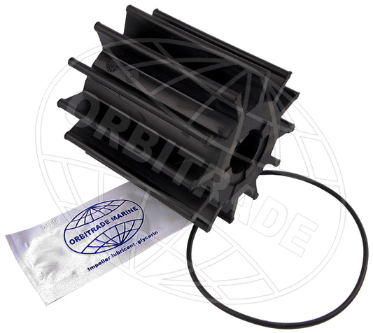 Orbitrade, impeller sett