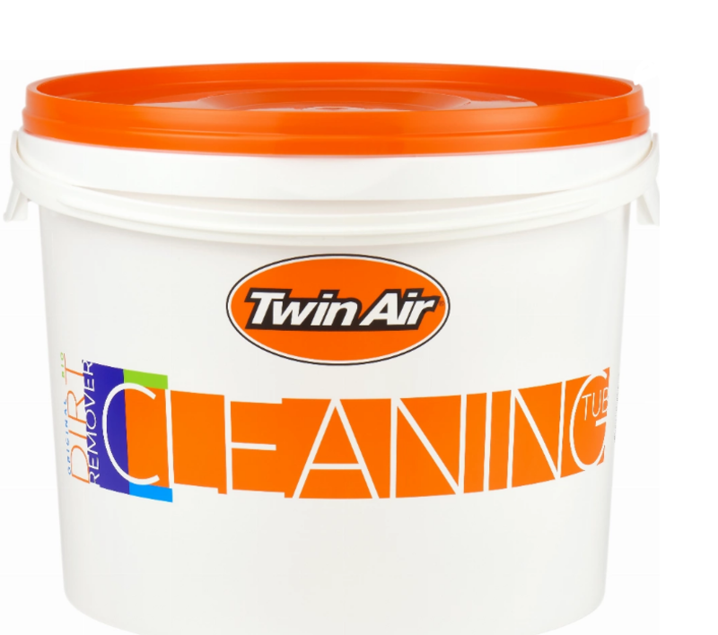 Twin Air Cleaning Tub, inkludert bur Oransje + Svart (10 liter)