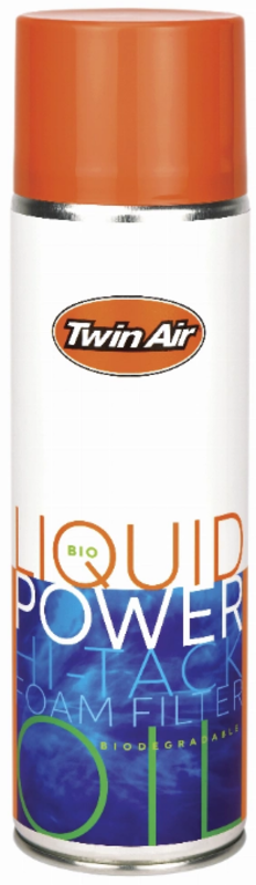 Twin Air Liquid Bio Power Spray, Luftfilterolje (500ml) (12) (IMO)