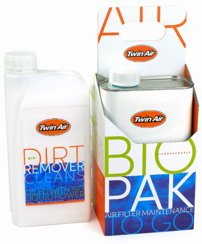 Twin Air BioPak (Inkl. Liquid Bio Power - Luftfilterolje (1+1 liter) (12) (IMO)