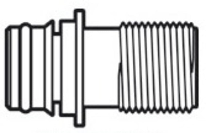 Europump plug-in hurtigkobling rett 1/2"