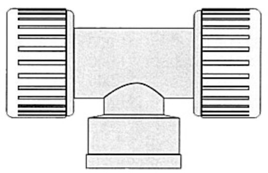 Hydrofix 1/2 T-rør 22