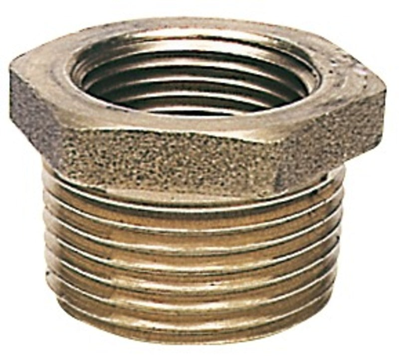 Messing reduksjonsnippel 3/8" x 1/4"