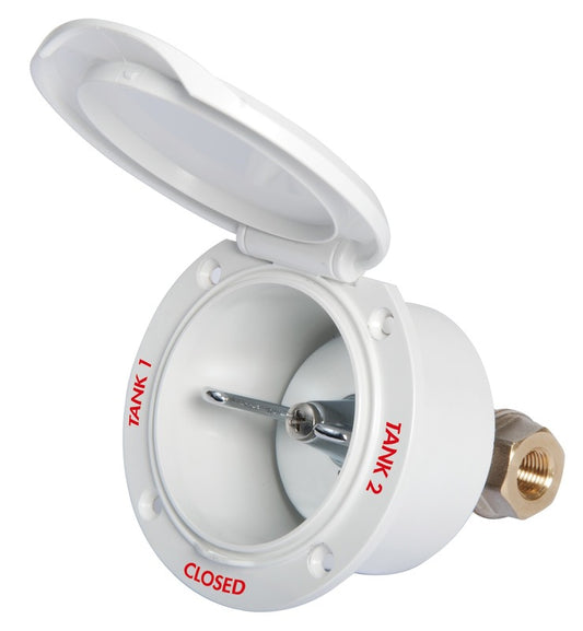 Classic Evo 3-veis drivstoffkran 1/4"