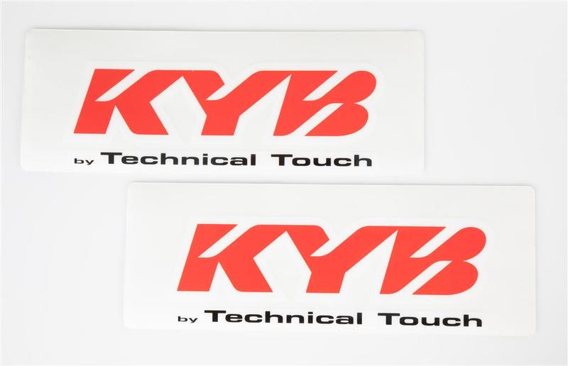  KYB sticker set ff KYB By Tecnical Touch 2017 Red PRD