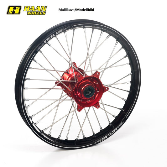 Haan hjul KX 250 / KXF 450 03-14 19-2,15 RØD NAV/SVART A60 FELG