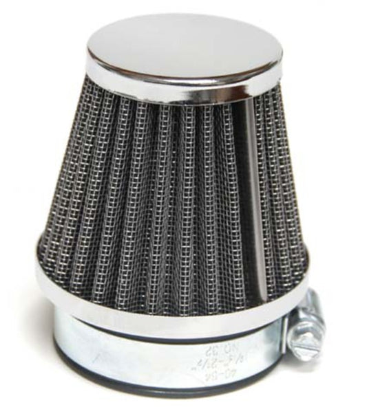 Tec-X Luftfilter, Tilkobling Ø 54mm, (Ø 75 - 51mm x l. 68mm)