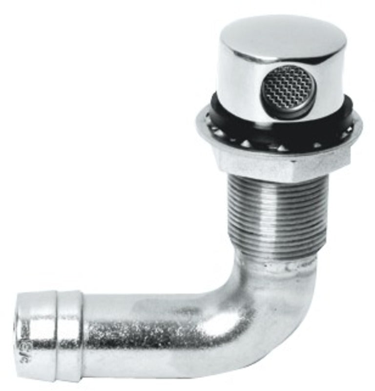 SS tankventil 90° 19mm