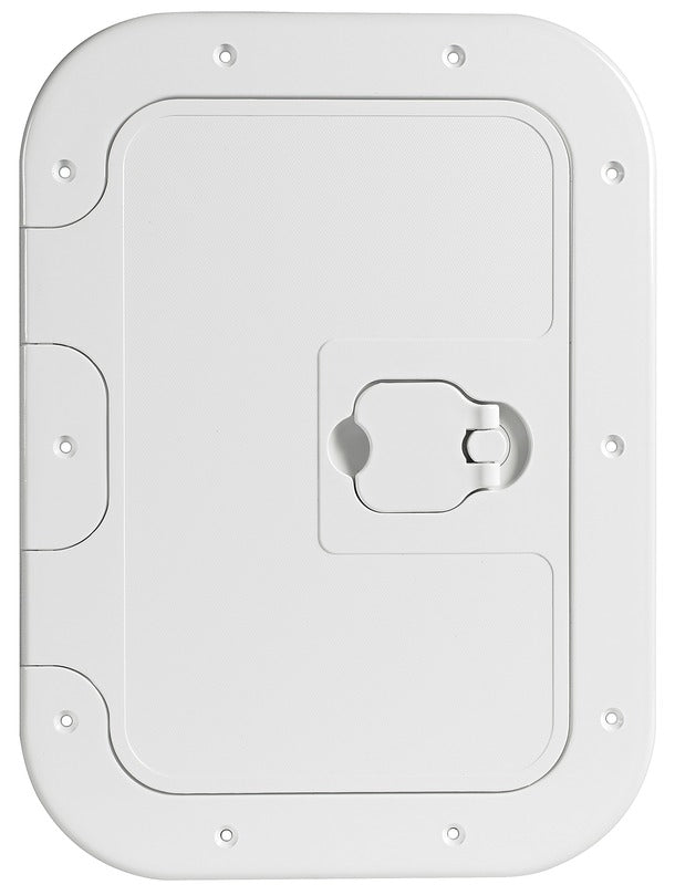 Inspektørluke hvit 280x380