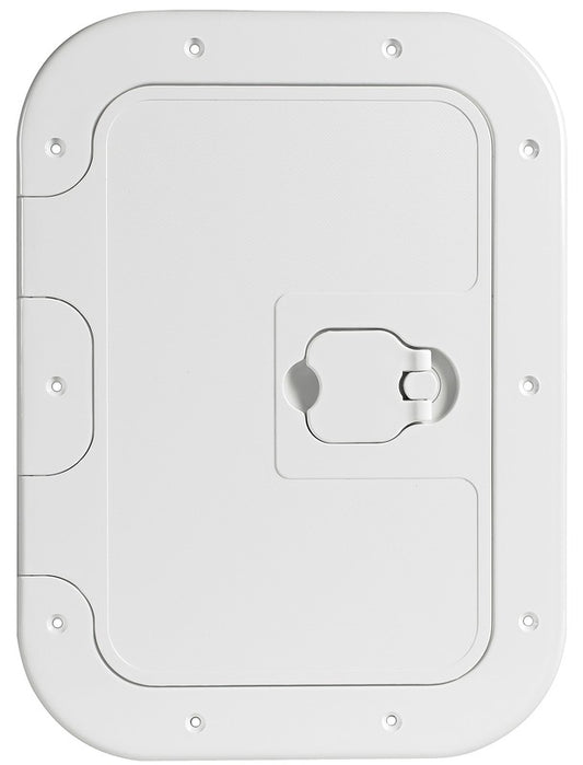 Inspektørluke hvit 280x380