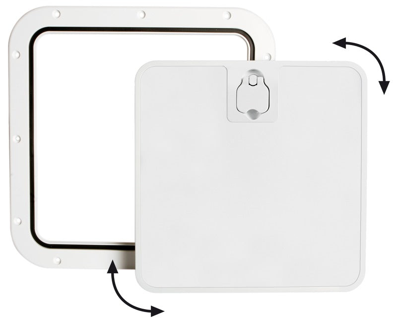 Inspeksjonsluke hvit 375x375