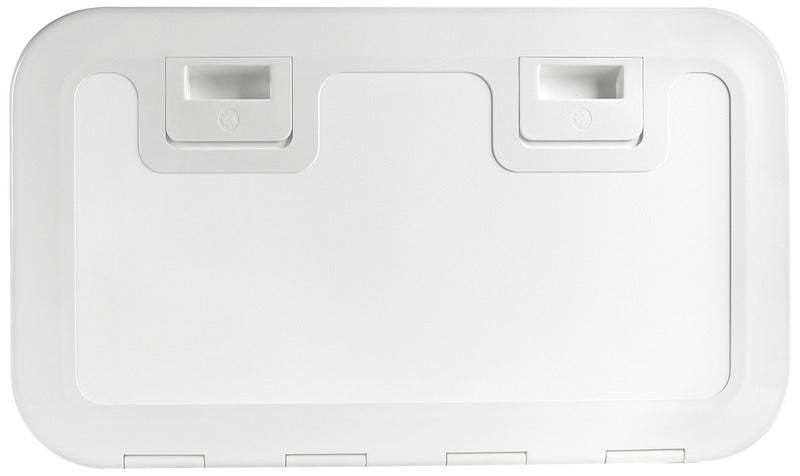 Inspeksjonsluke Push Pull hvit 600x350