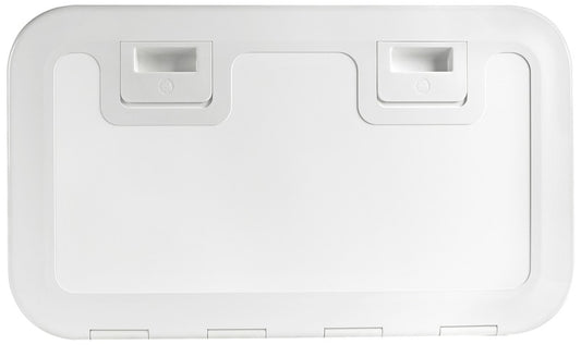 Inspeksjonsluke Push Pull hvit 600x350