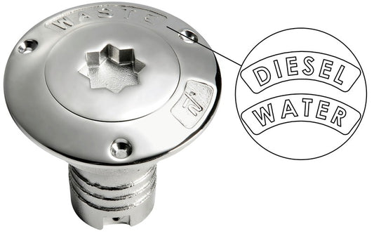 Osculati dekkfyller AISI 316 DIESEL 50mm