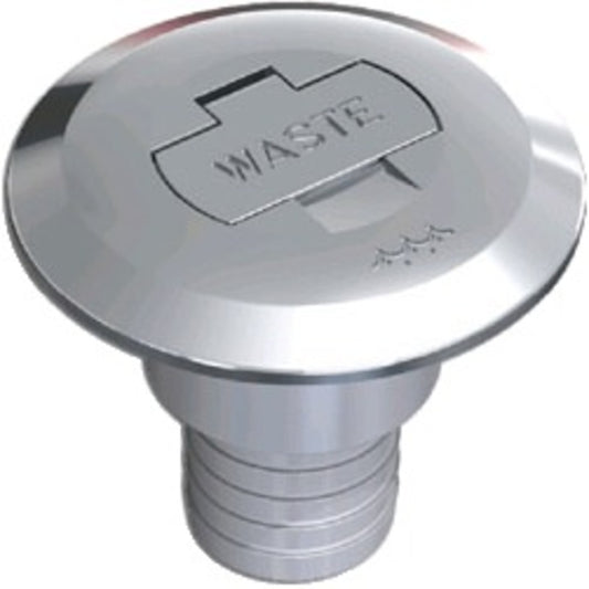 Osculati dekkfyller messing WASTE 38mm