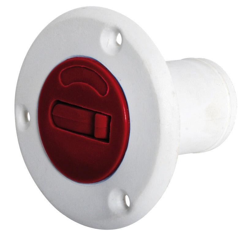 Osculati dekksfyller nylon FUEL rød 50mm
