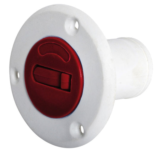 Osculati dekksfyller nylon FUEL rød 50mm