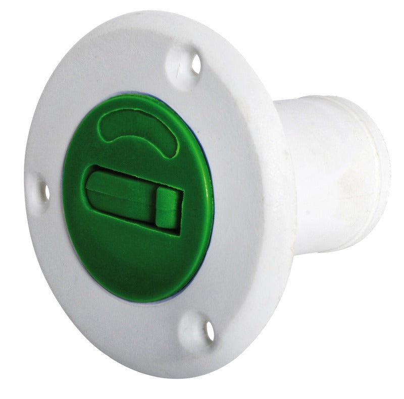 Osculati dekksfyller nylon FUEL grønn 38mm