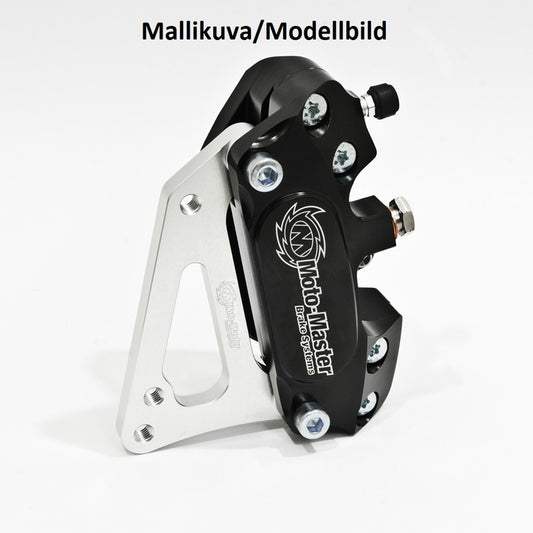 Moto-Master SMR 4-stempels kaliper Honda (svart)