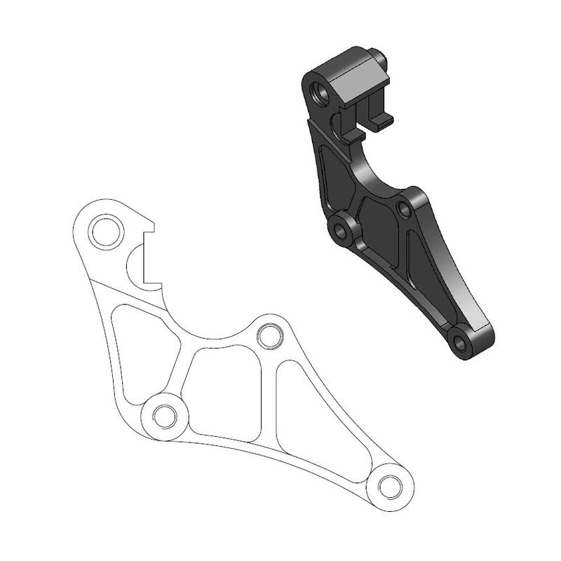 Moto-Master Supermotard street Adapter Honda: